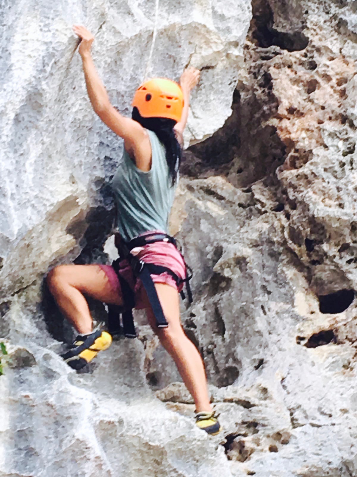 Holding on for dear life