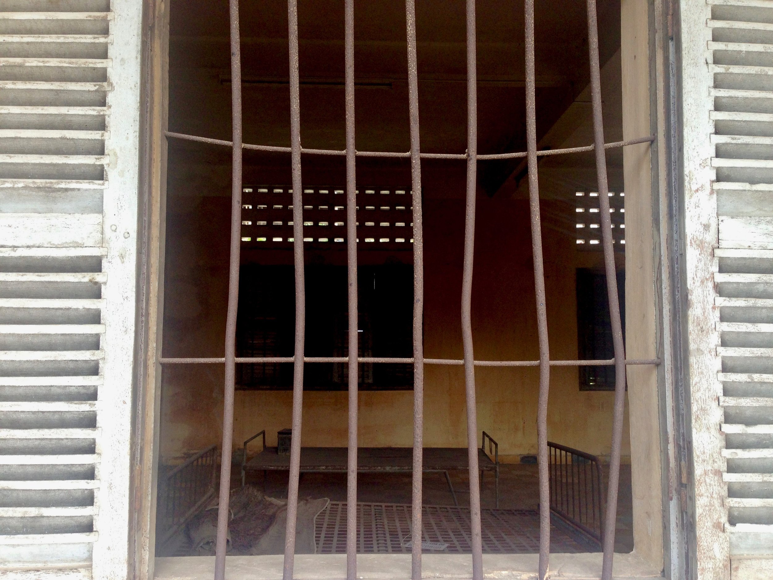 Looking into an interrogation and torture chamber 