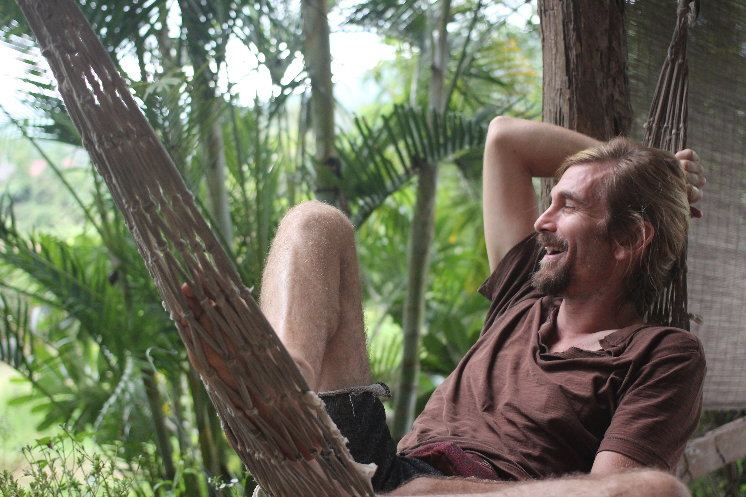 Wylie in his element #onahammock