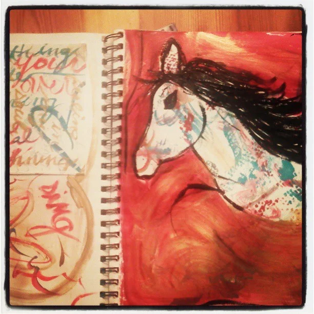 Free Creative Spirit Journal Clippings Page