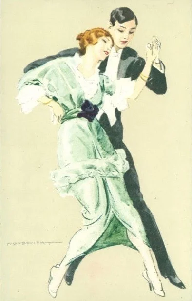 Dudovich, vintage postcard