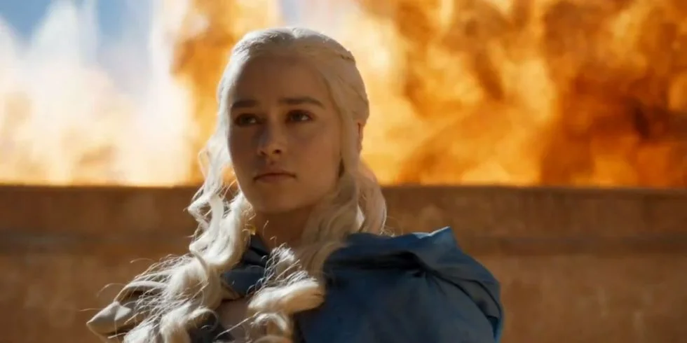 Emilia Clarke in Game of Thrones