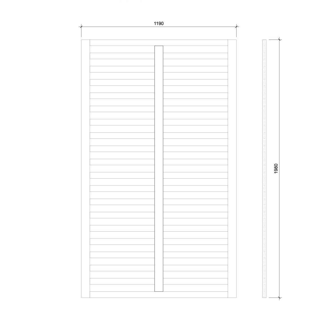 Bettrost Arve 120 cm