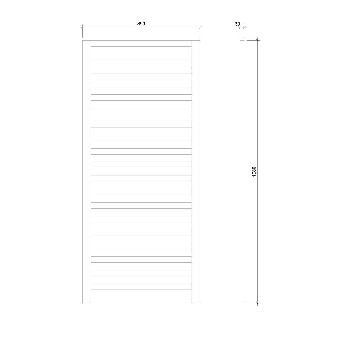 Bettrost Arve 90 cm