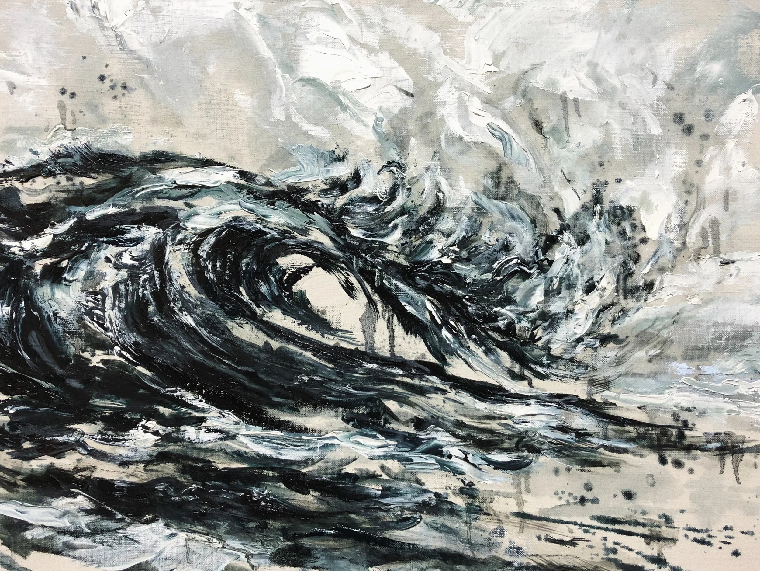 "Trailblazer" - 24 in x 18 in oil on linen canvas