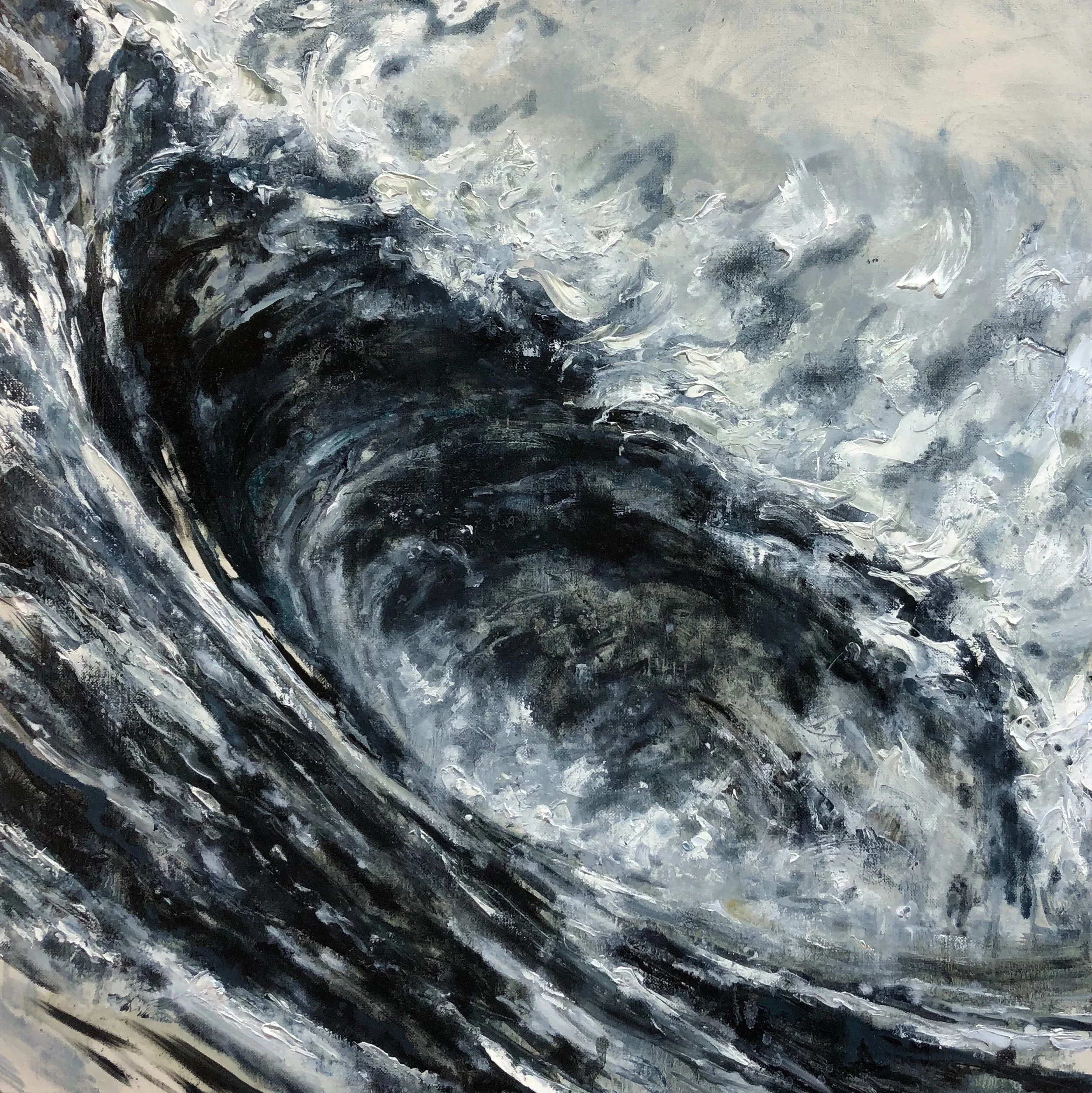 "Conduit" - 24 in x 24 in oil on linen canvas