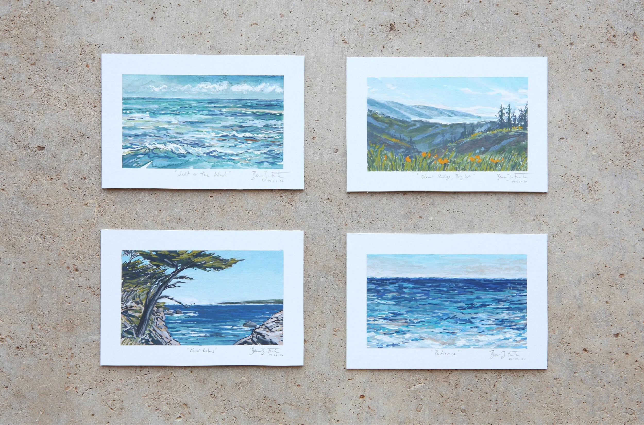 Gouache Studies