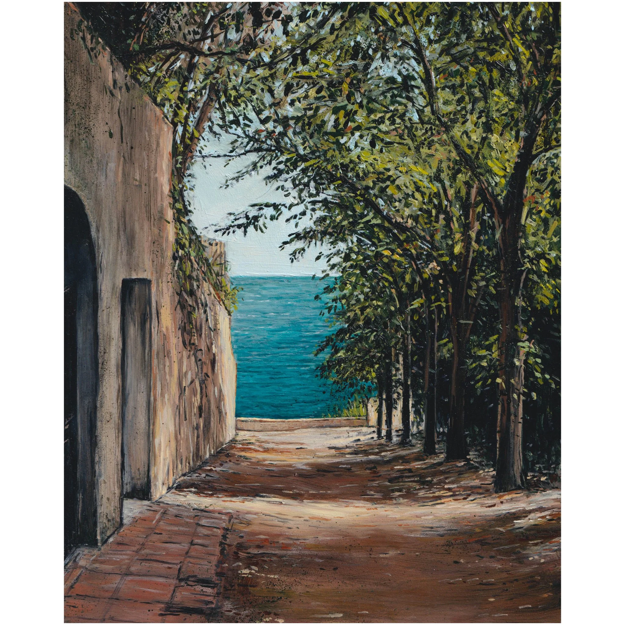 "Tales of Summer" - 12 x 9 in oil on wood panel