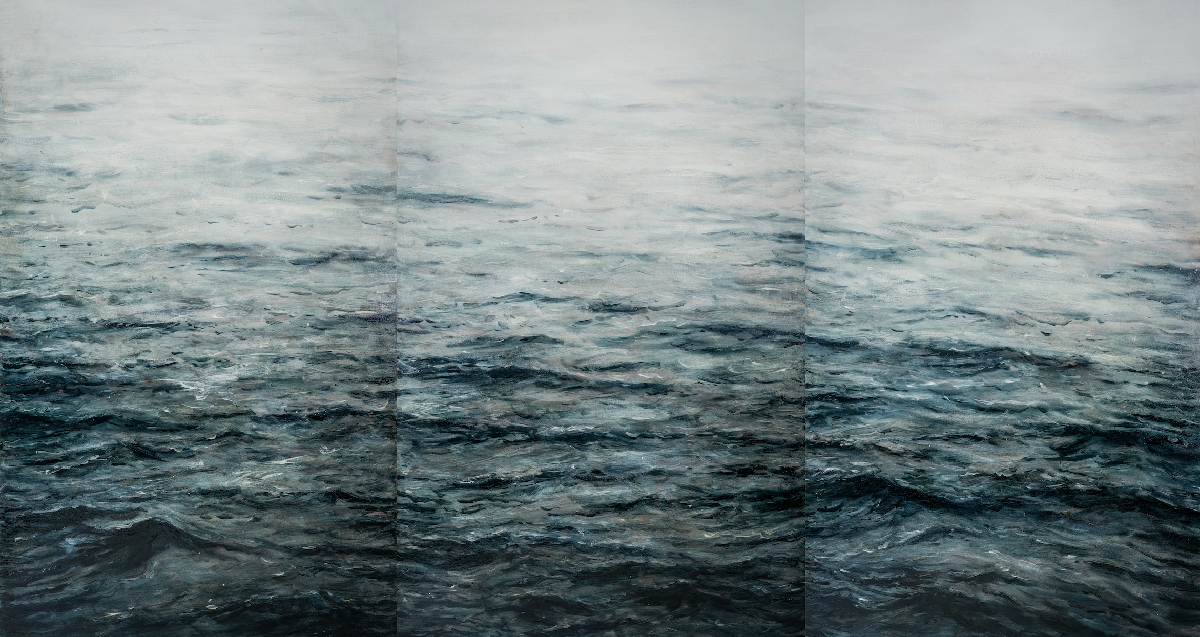 "A Place To Pour Your Heart Into" | 48 × 90 in oil on canvas