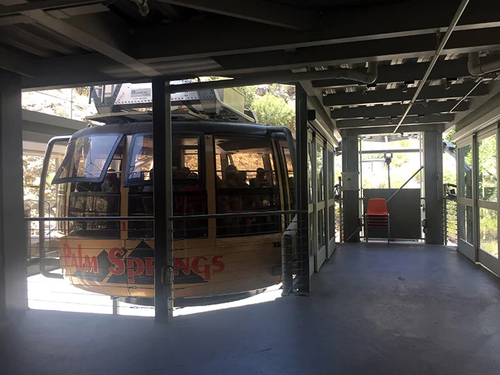 Two trams run up and down every 15 or 30 minutes depending on the season.