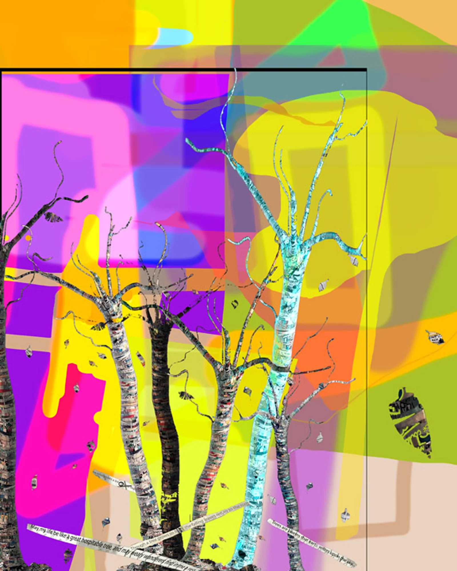 Painted Trees 3