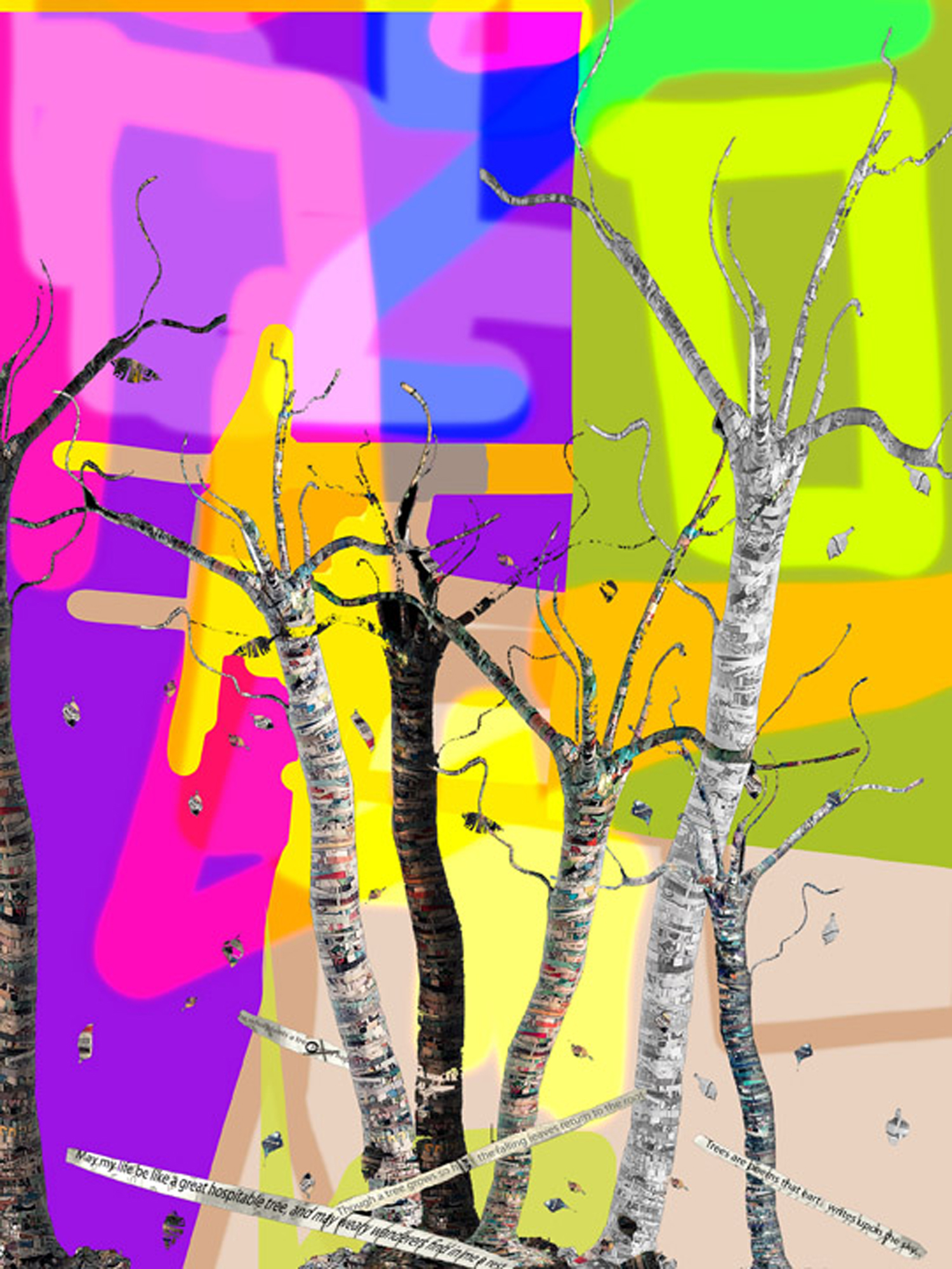 Painted Trees 4