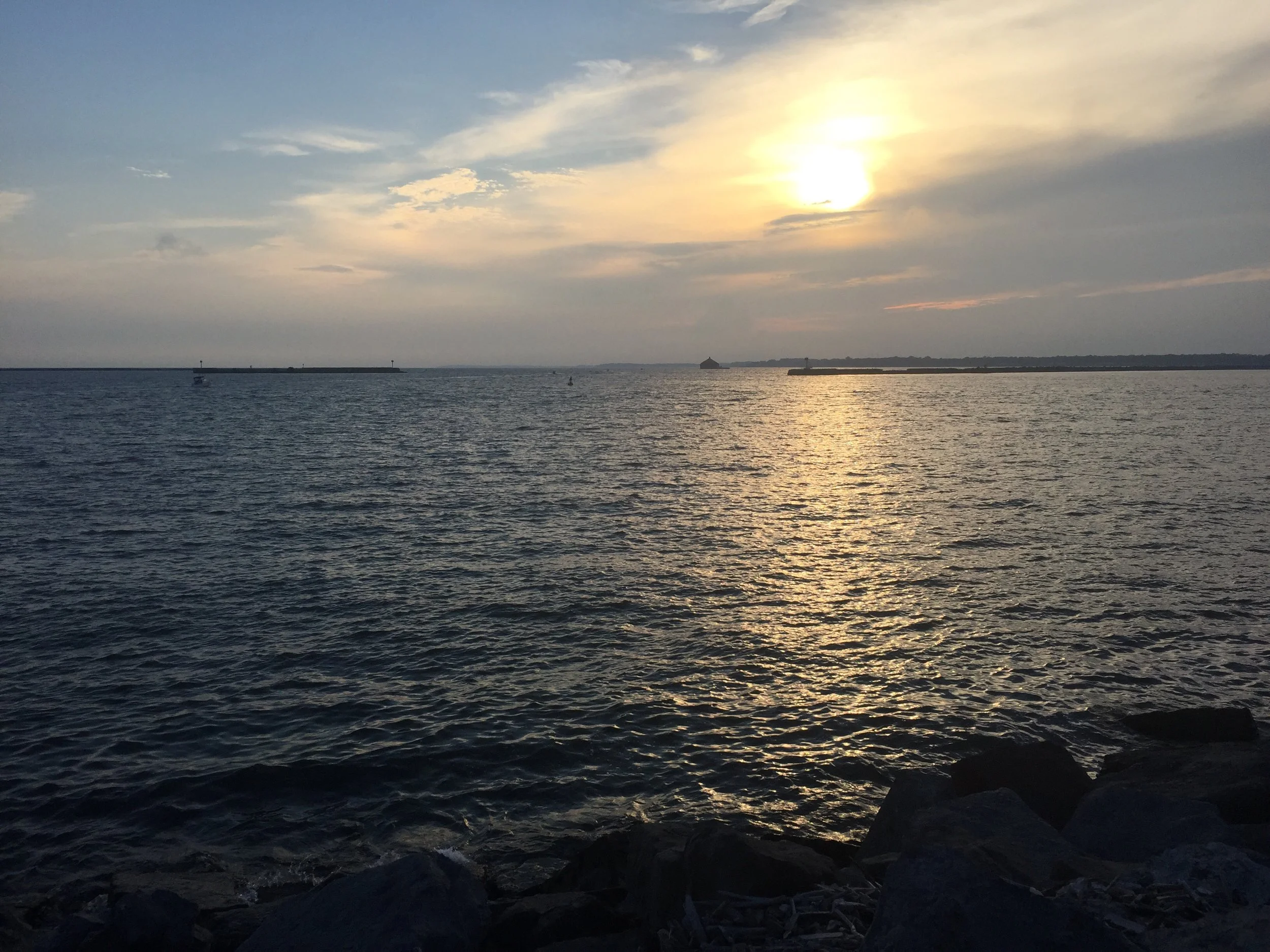 Lake Eerie. Just being pretty. *photo cred: Rachelle Caplan 