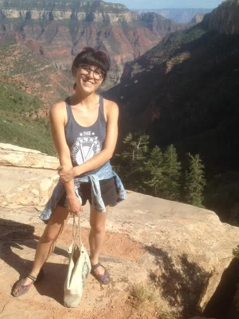 Obligatory "I hiked in the Grand Canyon" picture. I need Daisy to send me some of him and Rachelle. They'll be up in a bit. 
