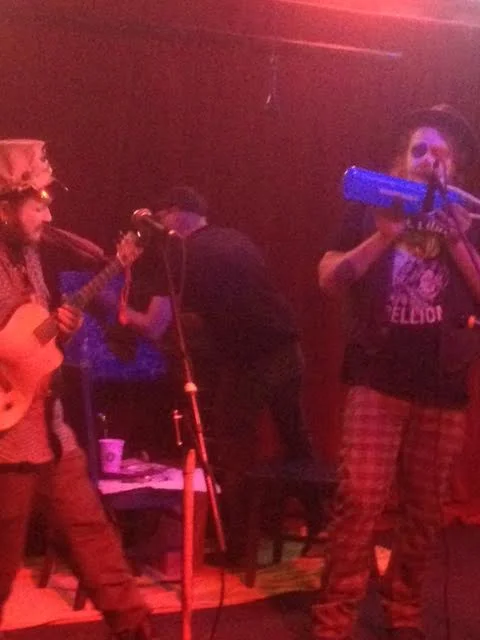 Tacoma band "are they brothers" tearing it up.