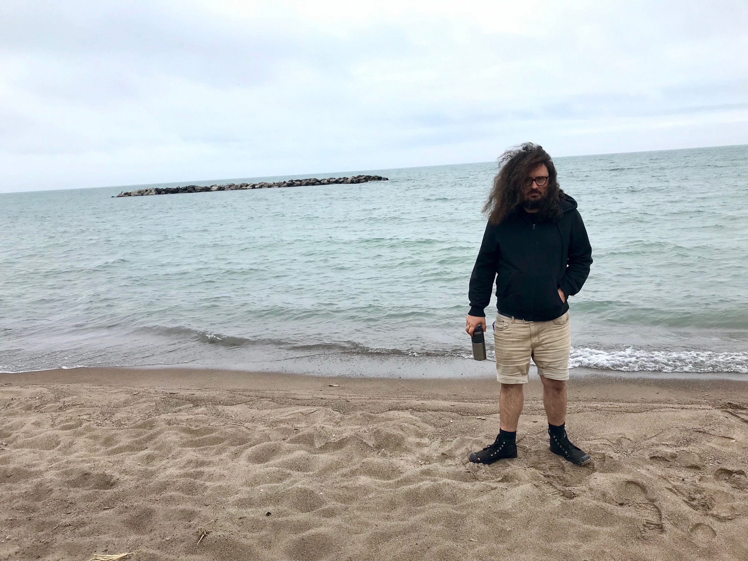 Rachelle is back on tour with us for good which means that we are hitting up all the nature while we are out. I think this is from Lake Eerie??