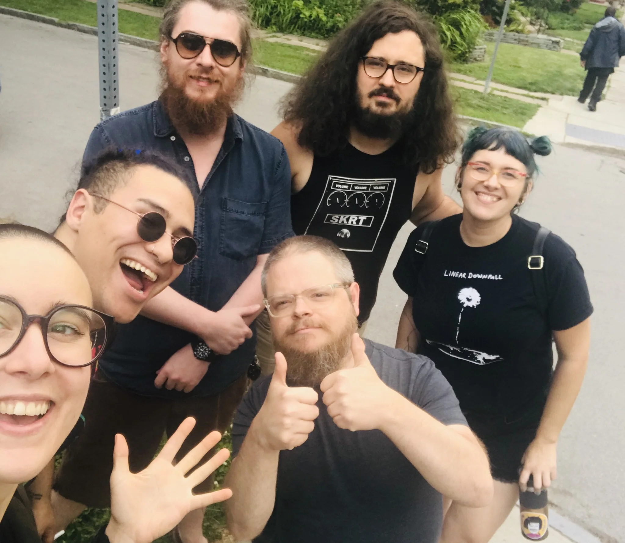 One of the most fun shows was in Buffalo with Tina Panic Noise. They are incredible and such great people.