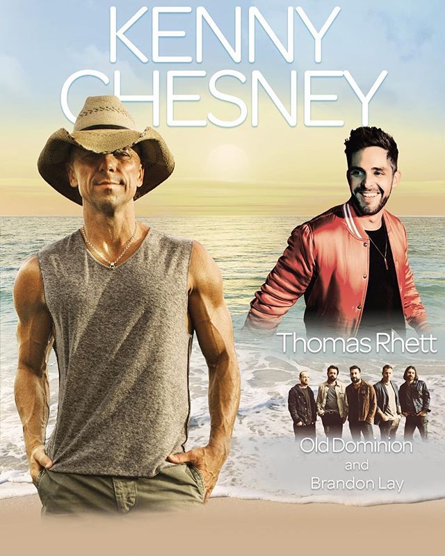 DM me if you&rsquo;ll be at the @kennychesney @thomasrhettakins @olddominionmusic show in Denver on Saturday! Who&rsquo;s ready for the freakin weekend!!!! #kennychesney #denver 
#summer #concert @oldgringoboots