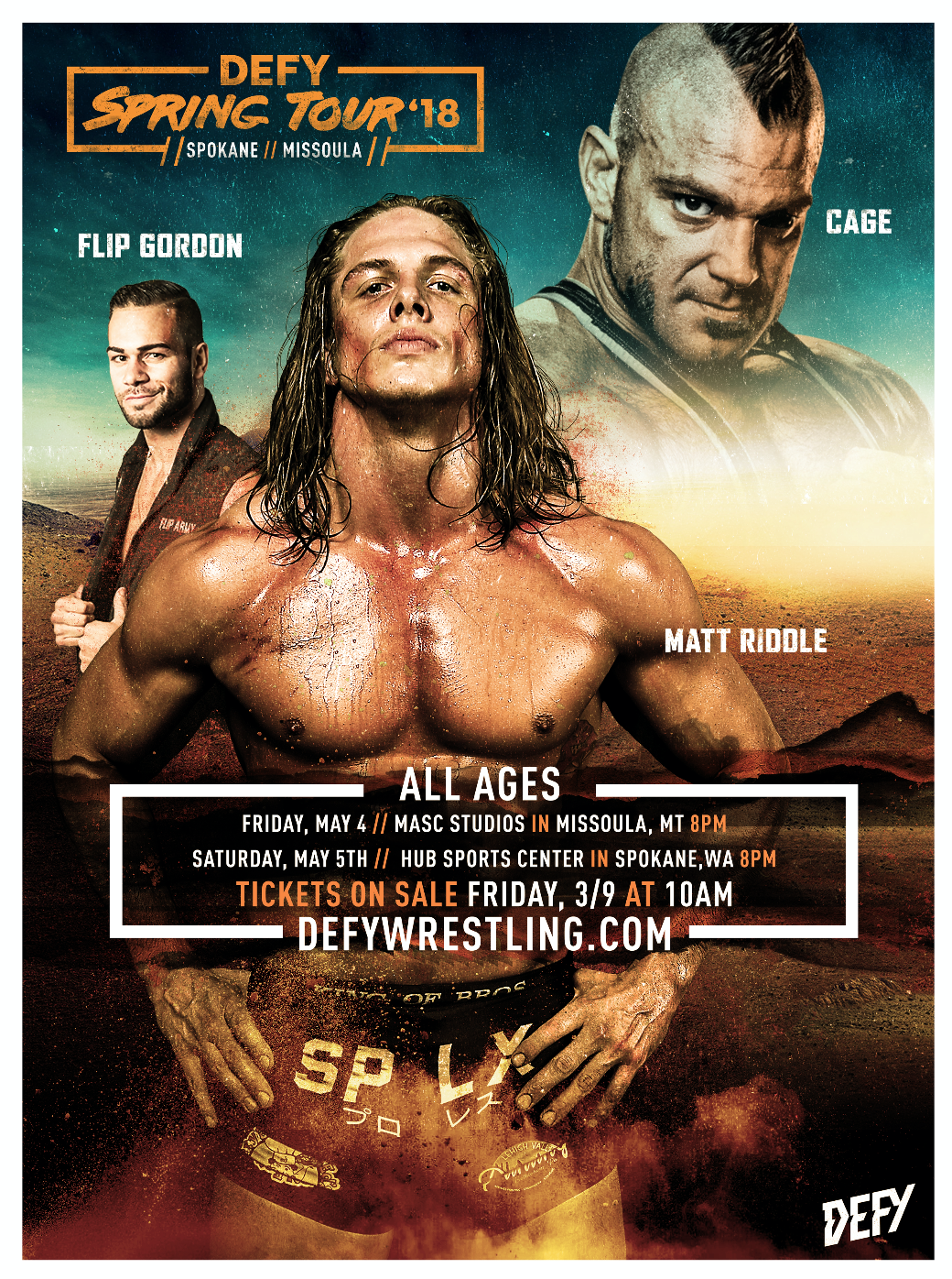 DEFY Announces Spring Tour '18