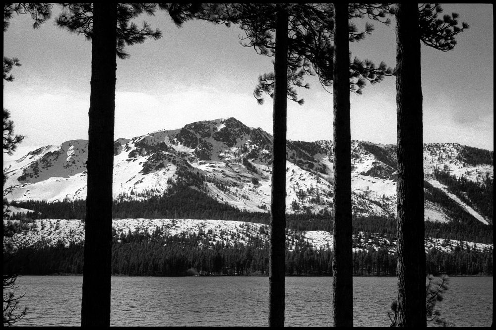 #0433_18A - Fallen Leaf Lake, CA. February 2016. Leica M3, Zeiss 50mm f/1.5, Ilford HP5 400.