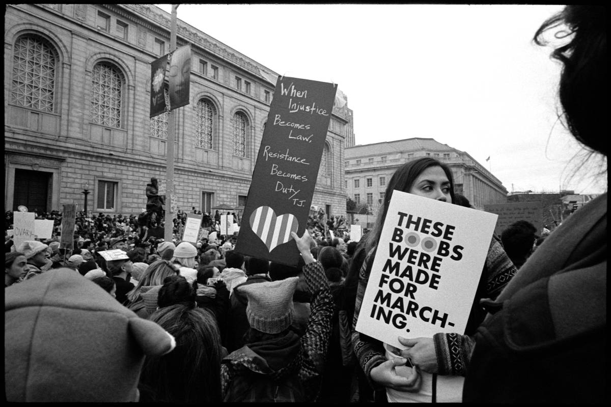 #0505_18A - Women's March, San Francisco, Ca. January 21st, 2017.