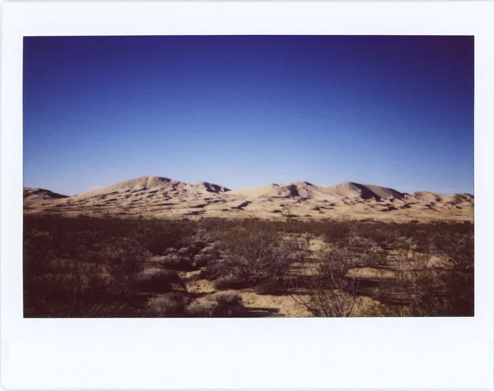 No. #20170128_04 Kelsoe Dunes, Mojave Desert.