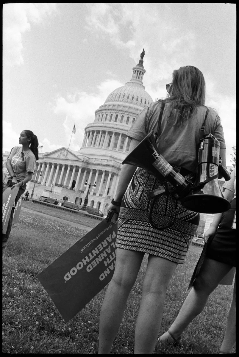 #0565_20 - Protestor, Capitol Hill. Washington, DC 2017