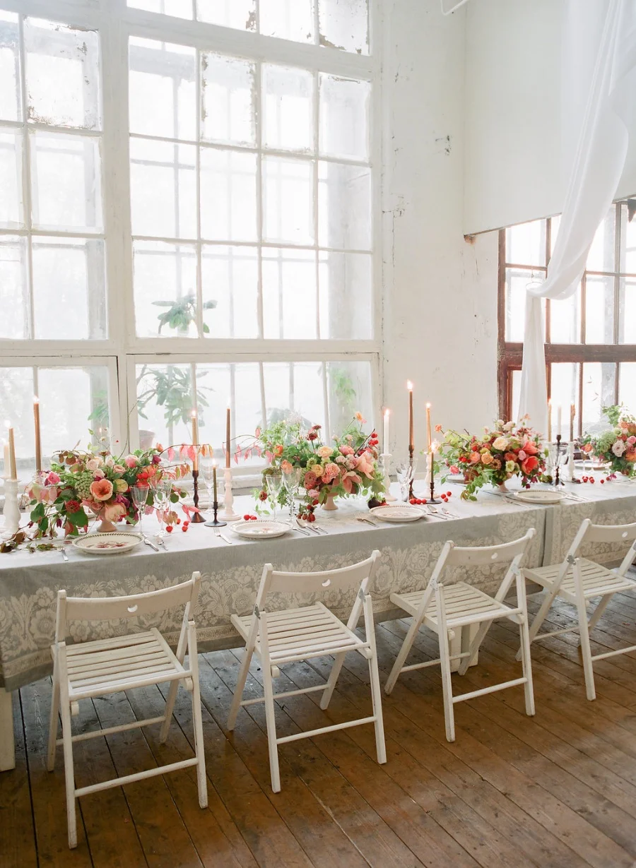 rustic table