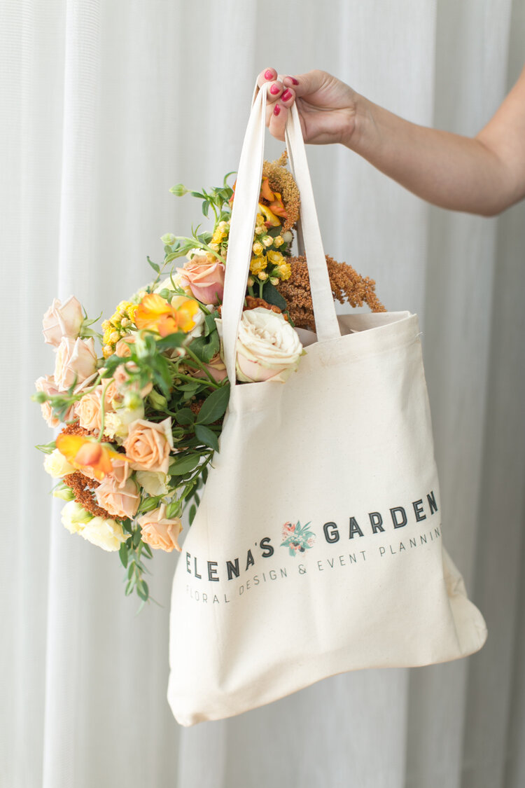Flower Bouquet Tote Bag
