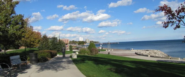 Burlington's downtown waterfront
