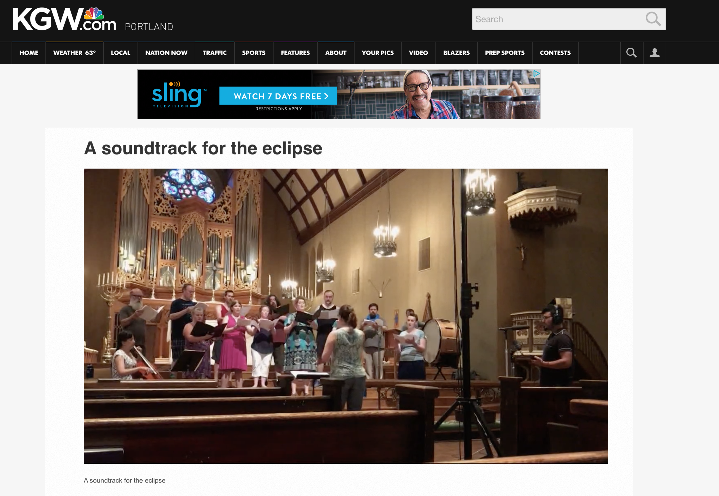 Fantastic KGW Promo! Kudos to All Classical Portland’s, Suzanne Nance and The Body of The Moon composer Desmond Earley for this great interview on KGW about our upcoming soundtrack for the eclipse, being performed by Resonance Ensemble, Nancy Ives, Chris Whyte, and Erick Valle. Check it out! 