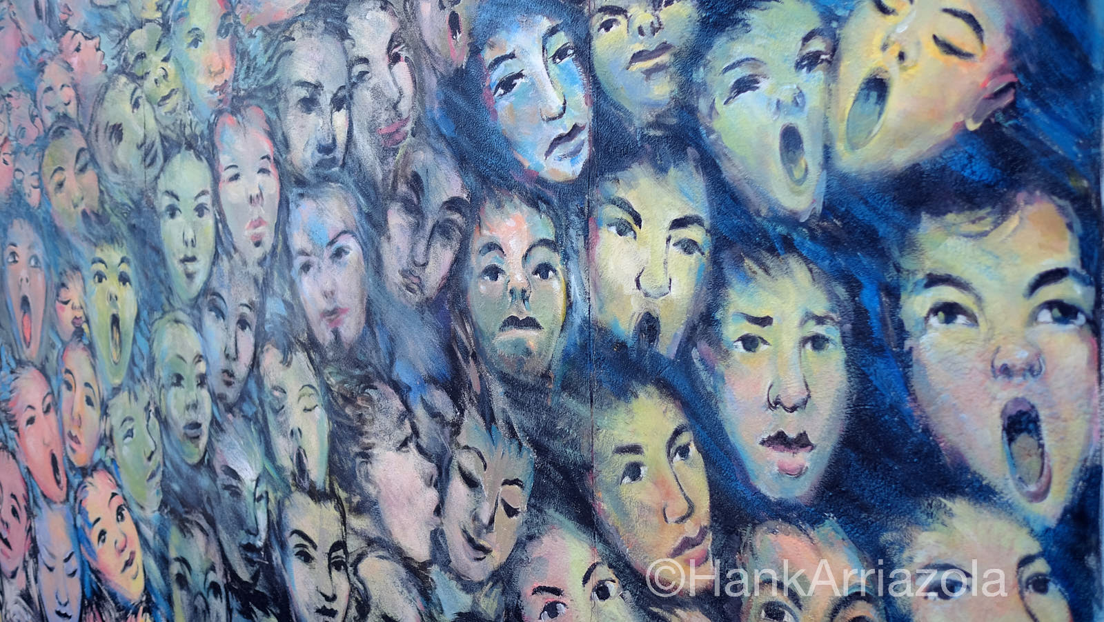 East side wall gallery