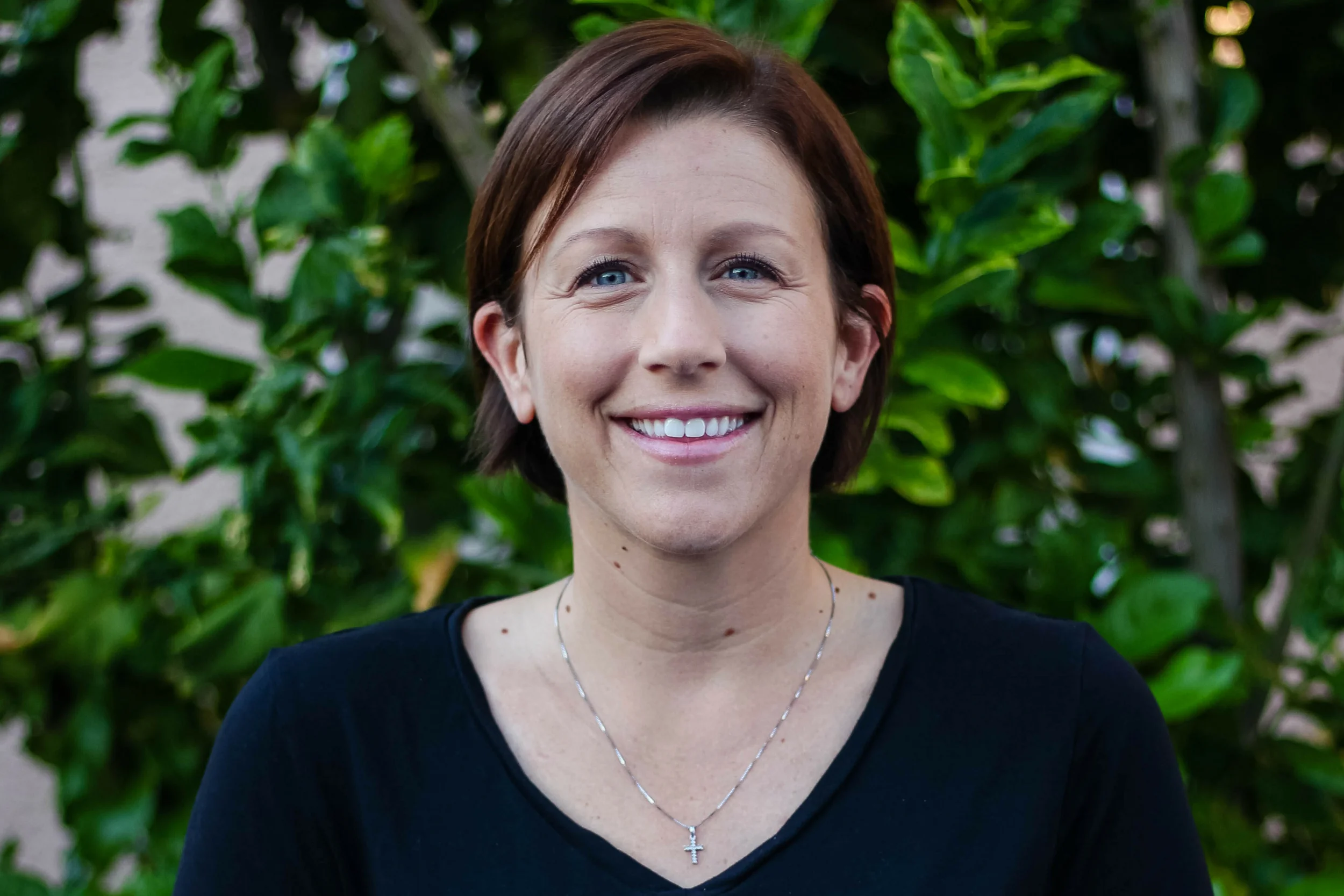 Kristin Frey - Business Manager Kristin is a mother of two and a cancer survivor. She graduated from Santa Clara University with a degree in business management. Kristin has experience starting a small business and looks forward to using those skills to contribute to a Jesus centered community.