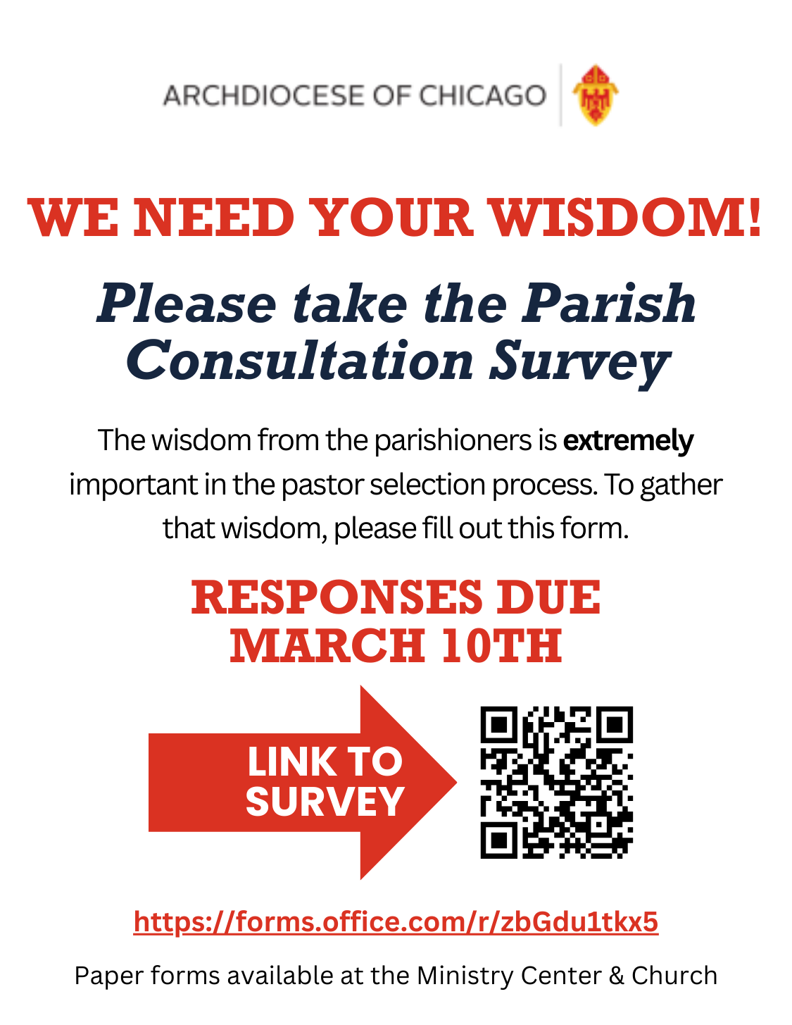 Parish Consultation at St Francis de Sales Parish