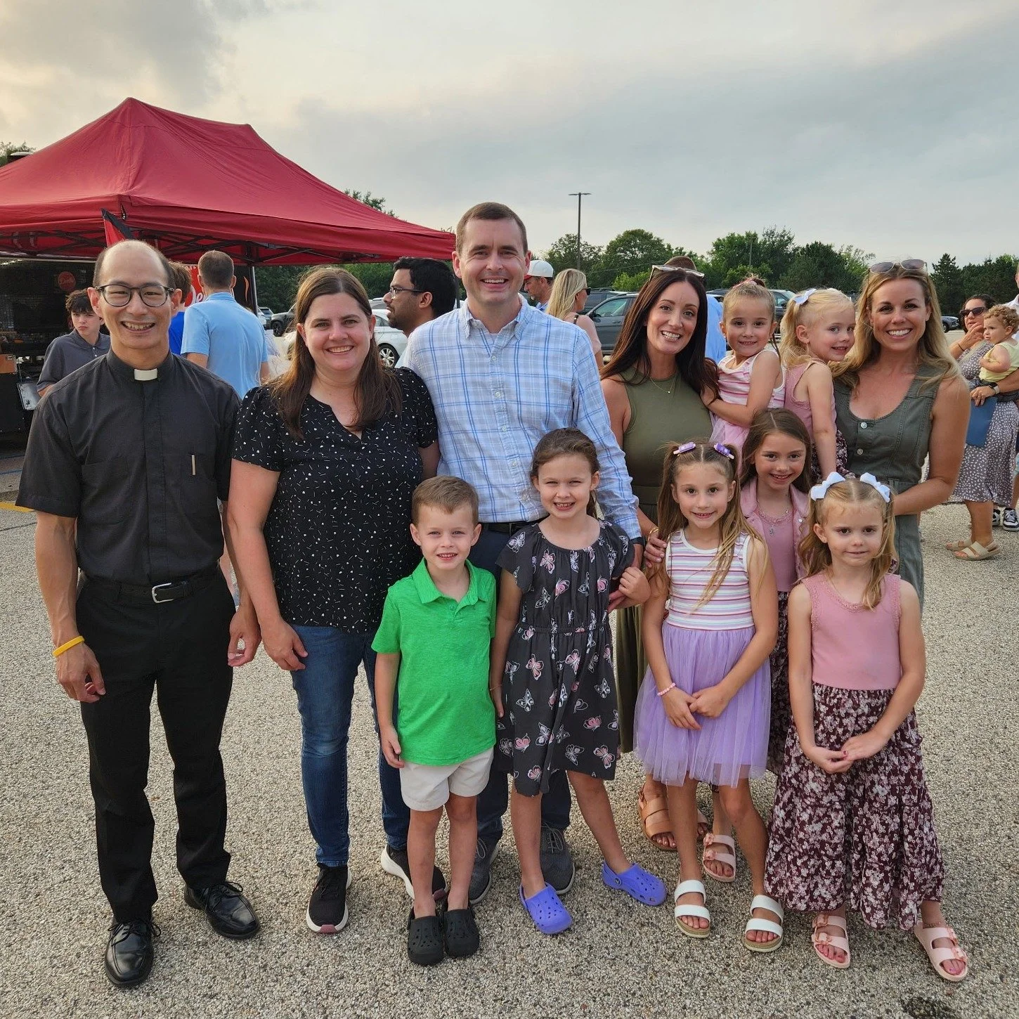 Back to School Night was a huge success! 💙🦅💛

It was wonderful seeing our school full of life again! Fr. Christian had a great time catching up with so many of our students, families, teachers, and staff&mdash;all buzzing with excitement for the n