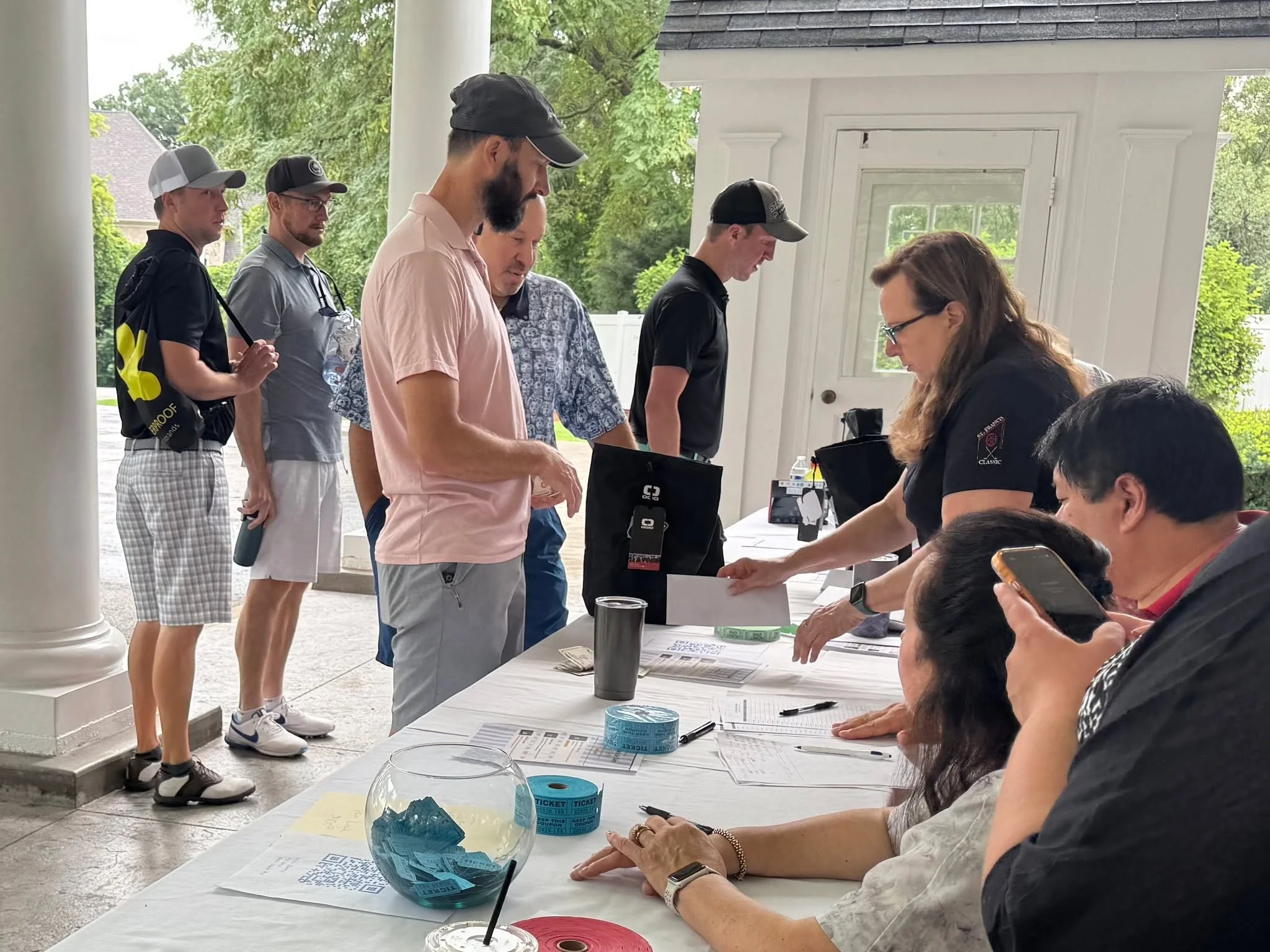 We&rsquo;re teed off and ready to roll! ⛳️🏌️&zwj;♂️✨

Check-in went great! Golfers grabbed their swag bags, entered the 50/50 raffles, and are heading out for a full day of fun on-course events&mdash;all in support of our School &amp; Youth Ministry