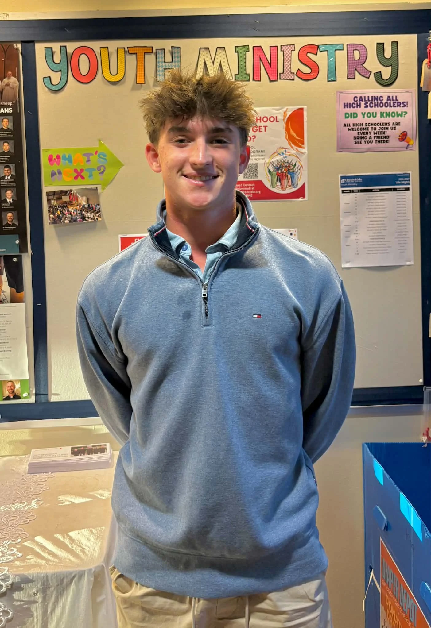 Spreading Halloween joy! 🎃👻

Meet Charlie Grund, an alum of St. Francis de Sales and a current senior at Lake Zurich High School! Charlie is on a mission to make sure every child in our local community has a costume to wear this Halloween season.

