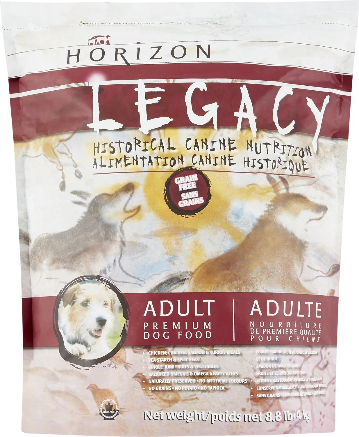 horizon legacy salmon dog food