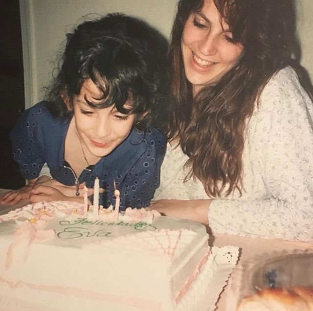 New episode tomorrow enjoy this #tbt photo of me blowing out the candles on my mom&rsquo;s birthday cake 🎂 🍰 🧁