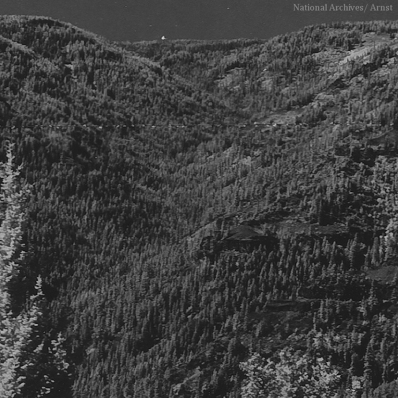 South Fork of North Fork of Asotin Creek in 1935, Albert Arnst
