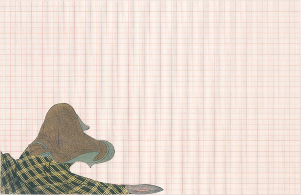 Untitled from the series “Drafts”, Collage on Paper, 210 x 297 mm, 2016