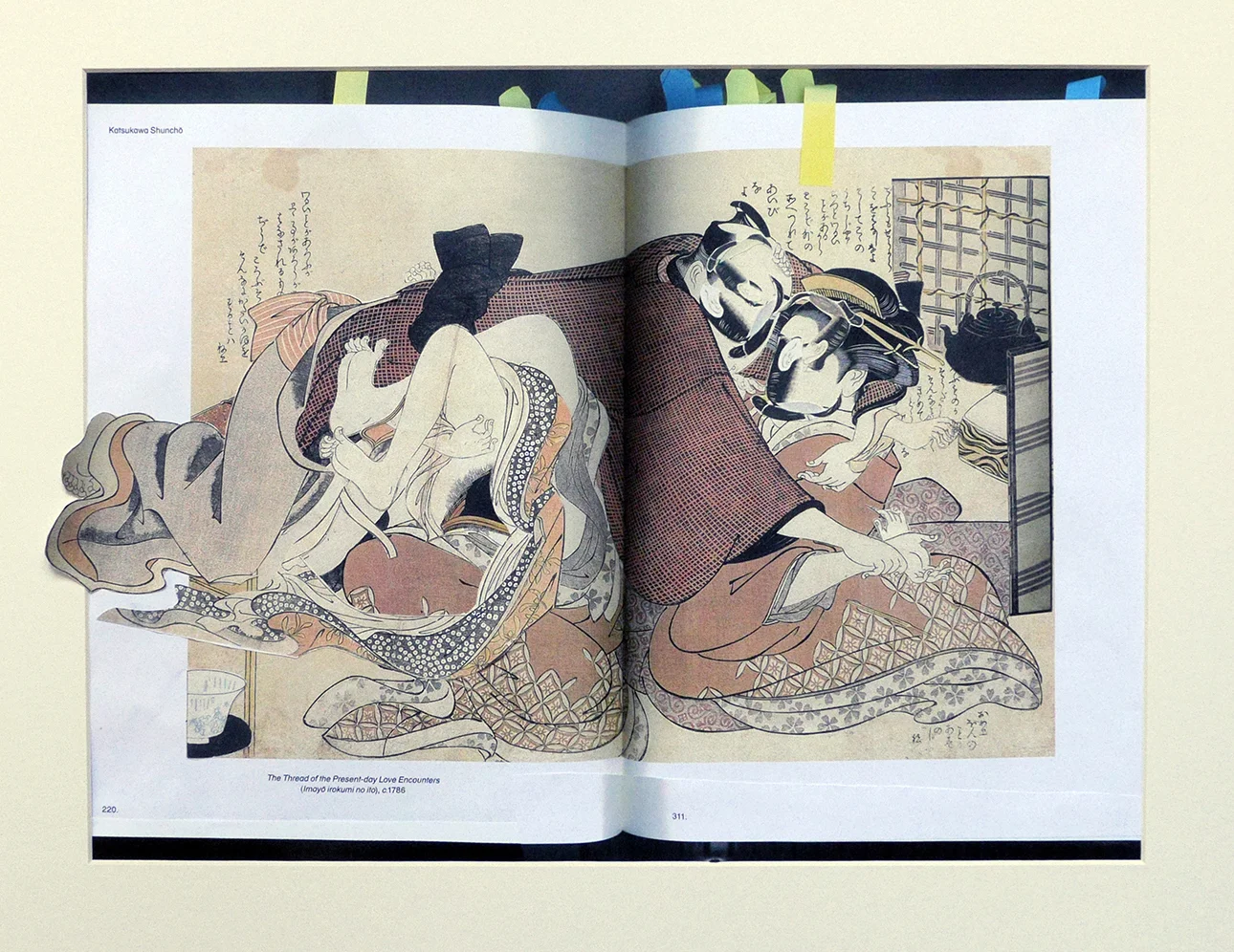 Untitled from the Series “Censorship”, Paper collage, 400 x 500 mm, 2015