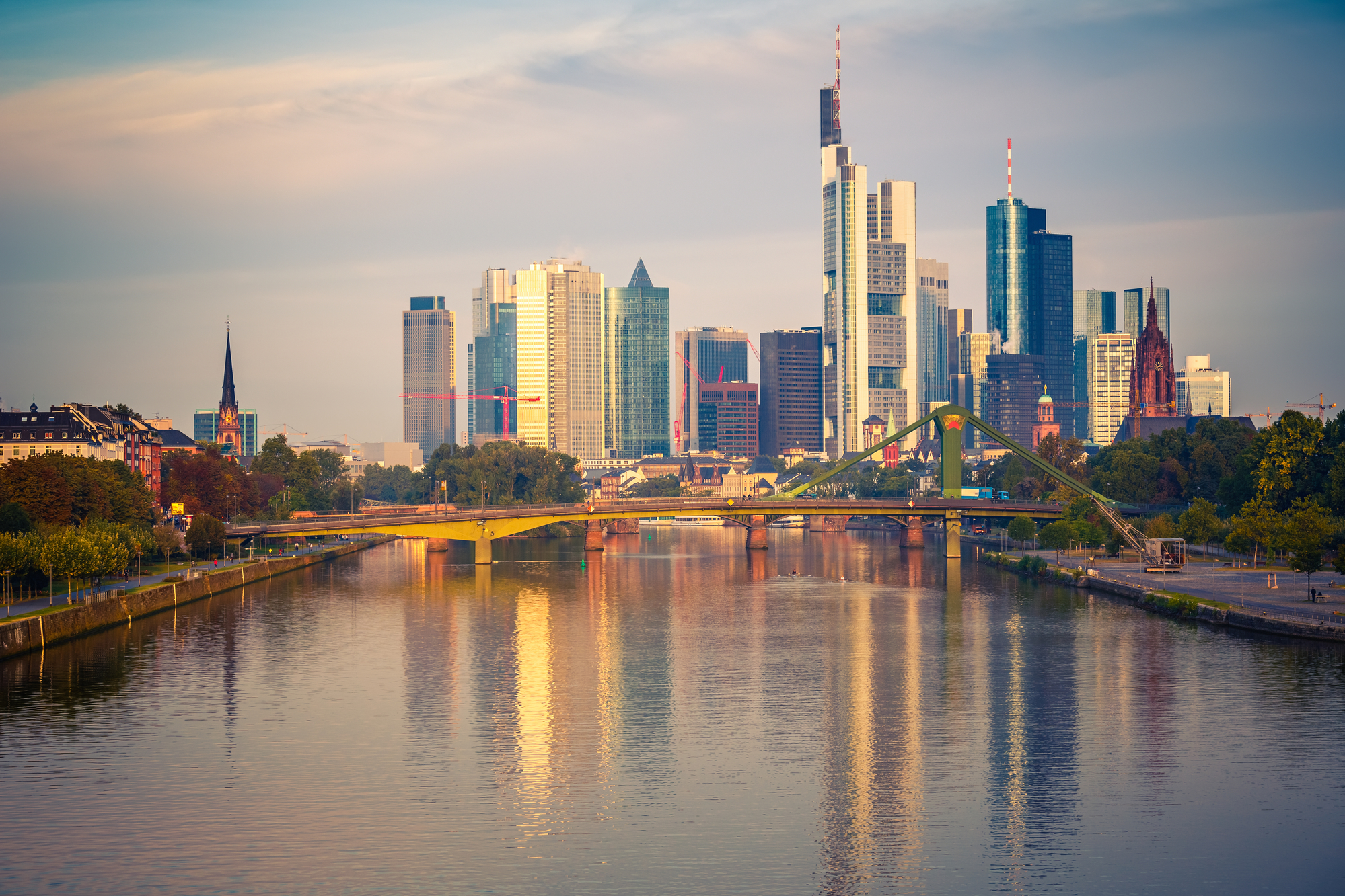 Frankfurt at morning