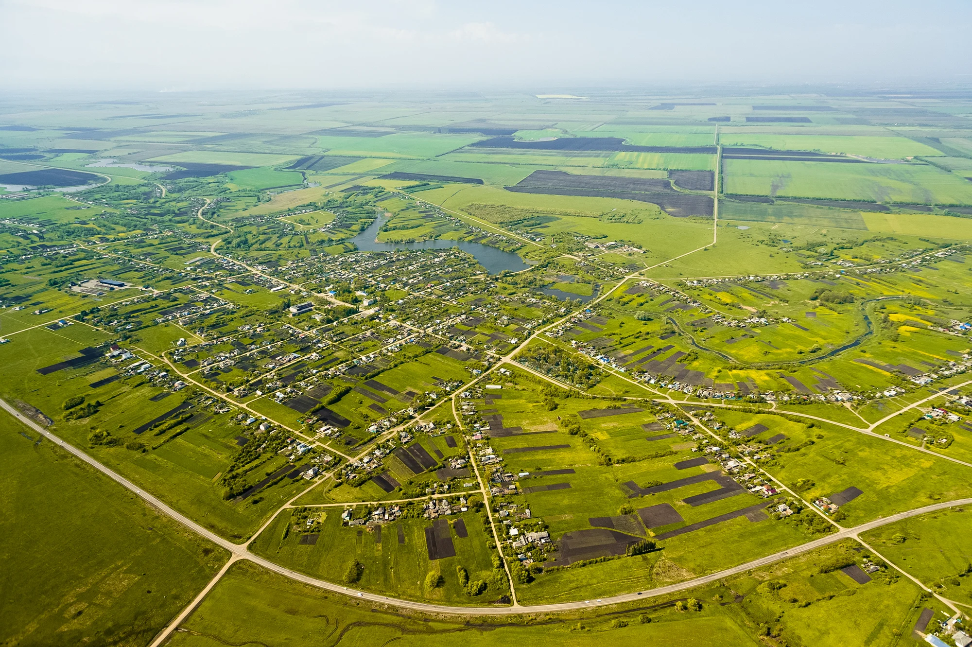 Krasnodar Region top view