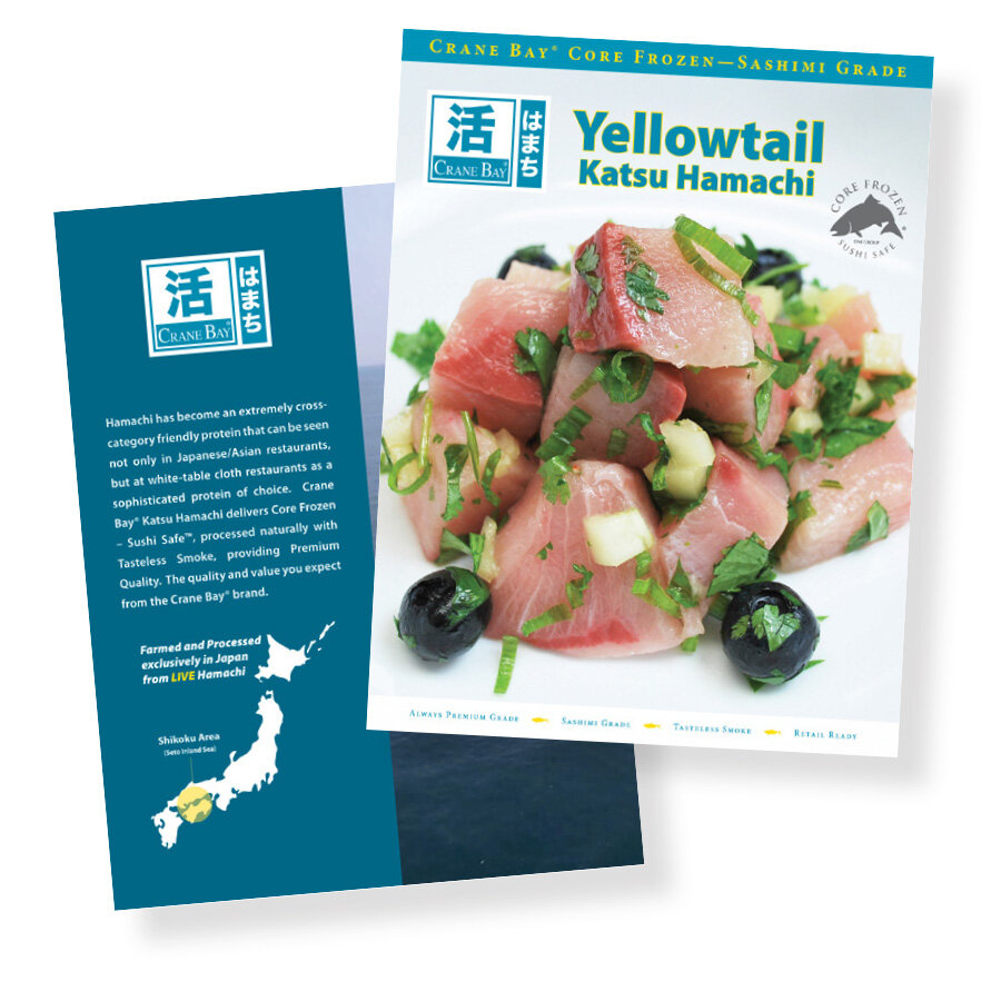 Sashimi Grade Katsu Hamachi Brochure