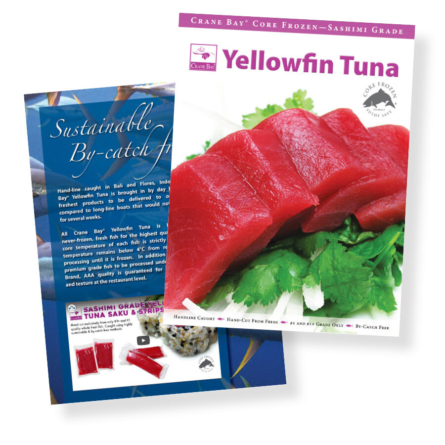 Sashimi Grade Yellowfin Tuna Brochure
