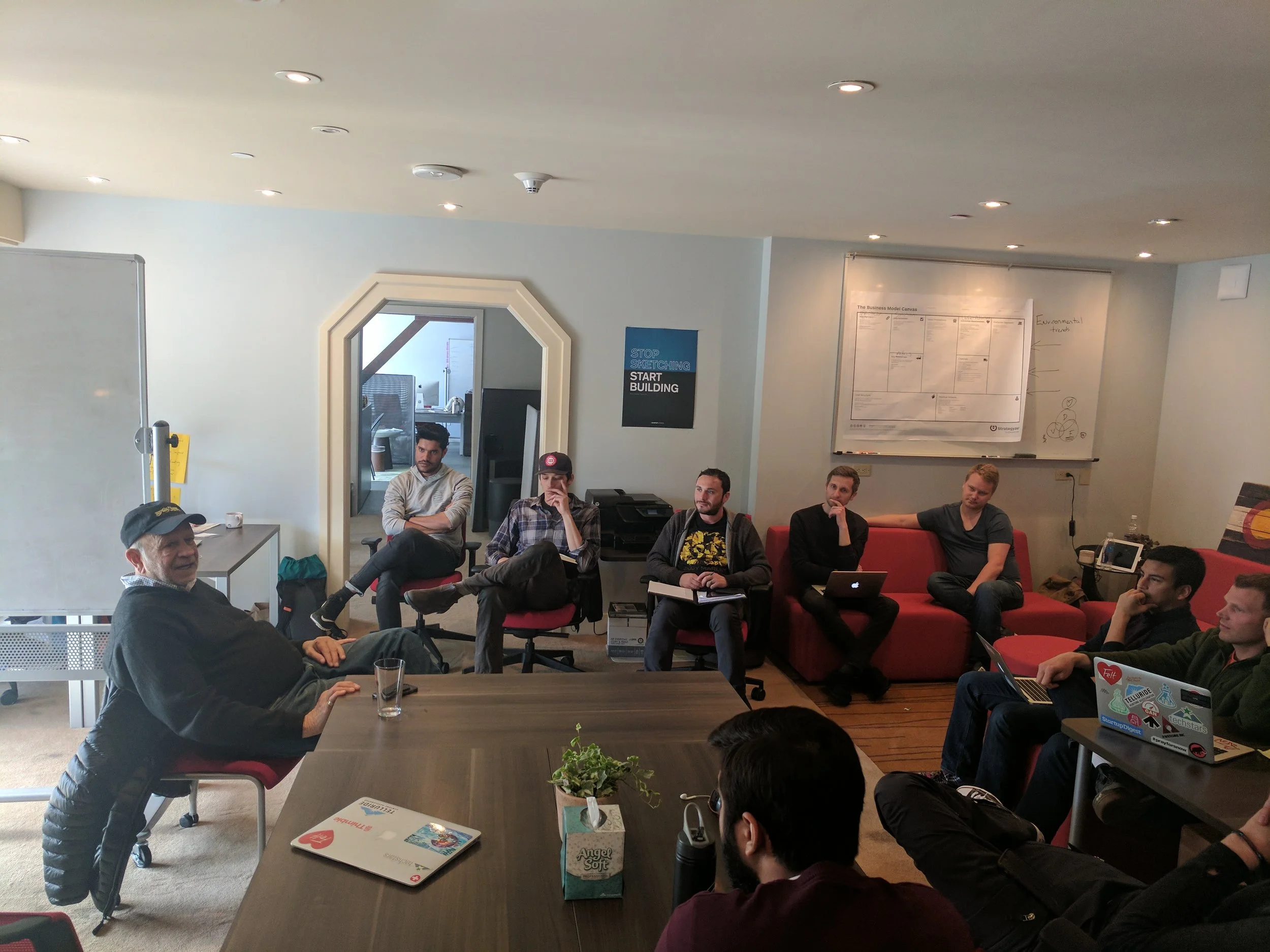 Norm speaking to Hashim Yasin , Co-Founder of Rightclick.io