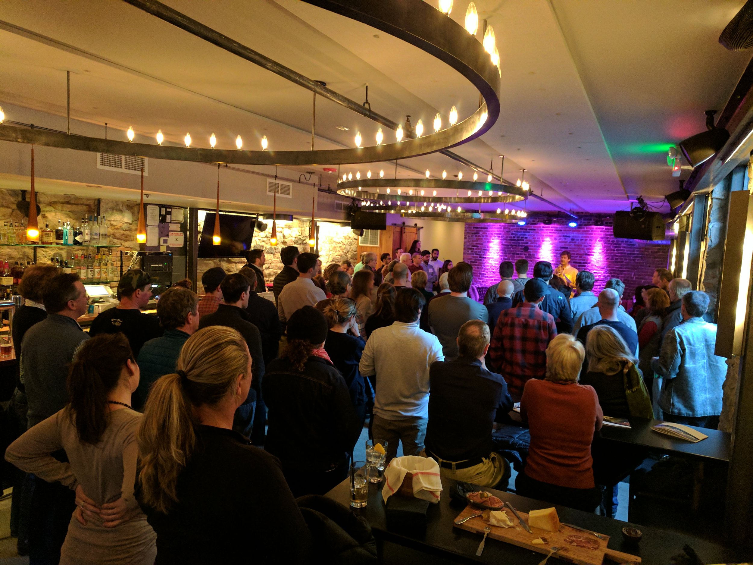 TVA Community Kick-off at Liberty Bar in town!