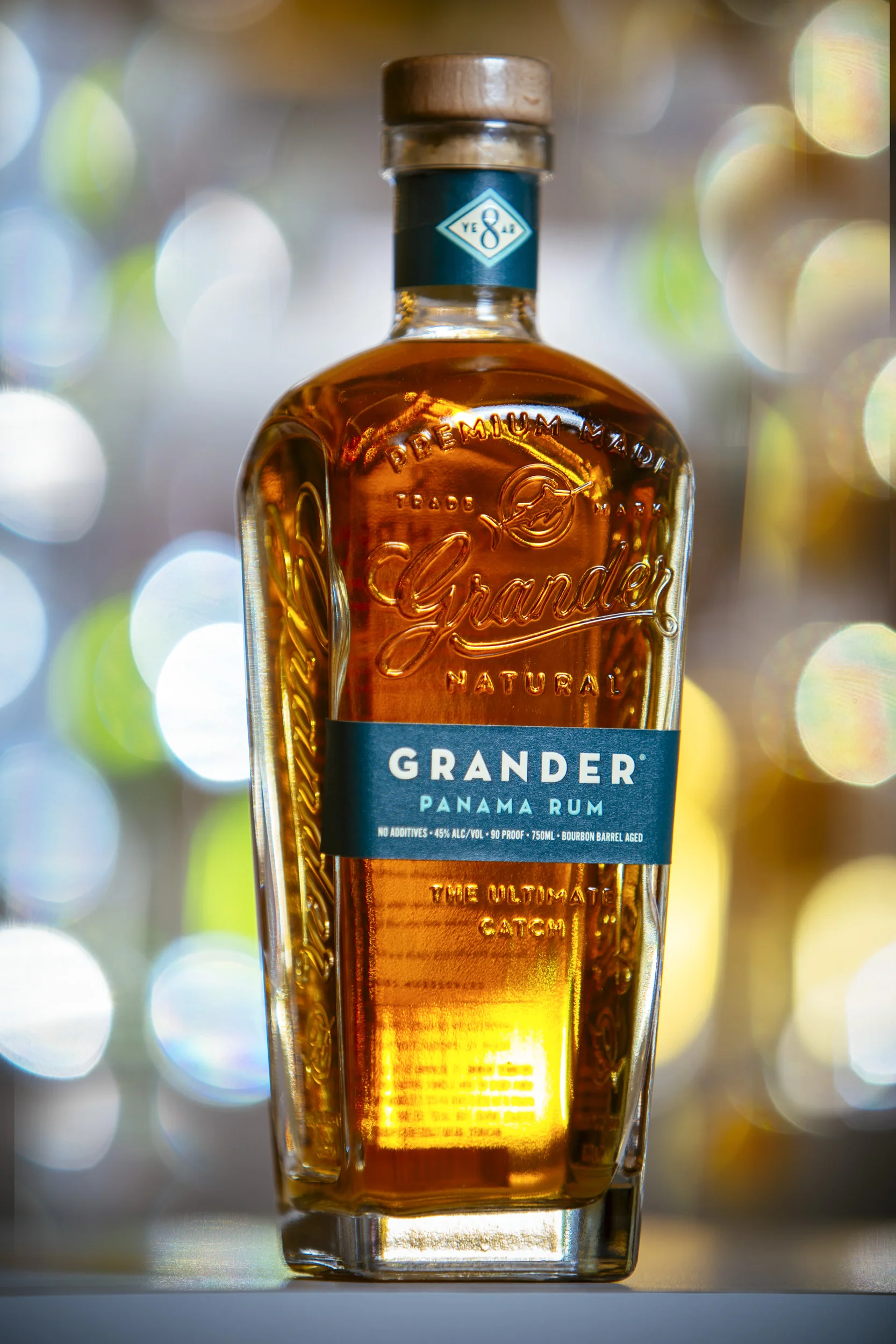Grander Rum Bottle for Park Street at WSWA