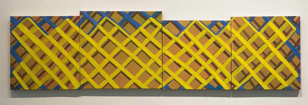 BANG BANG BANG, 2013, Oil on canvas, 72"x24"